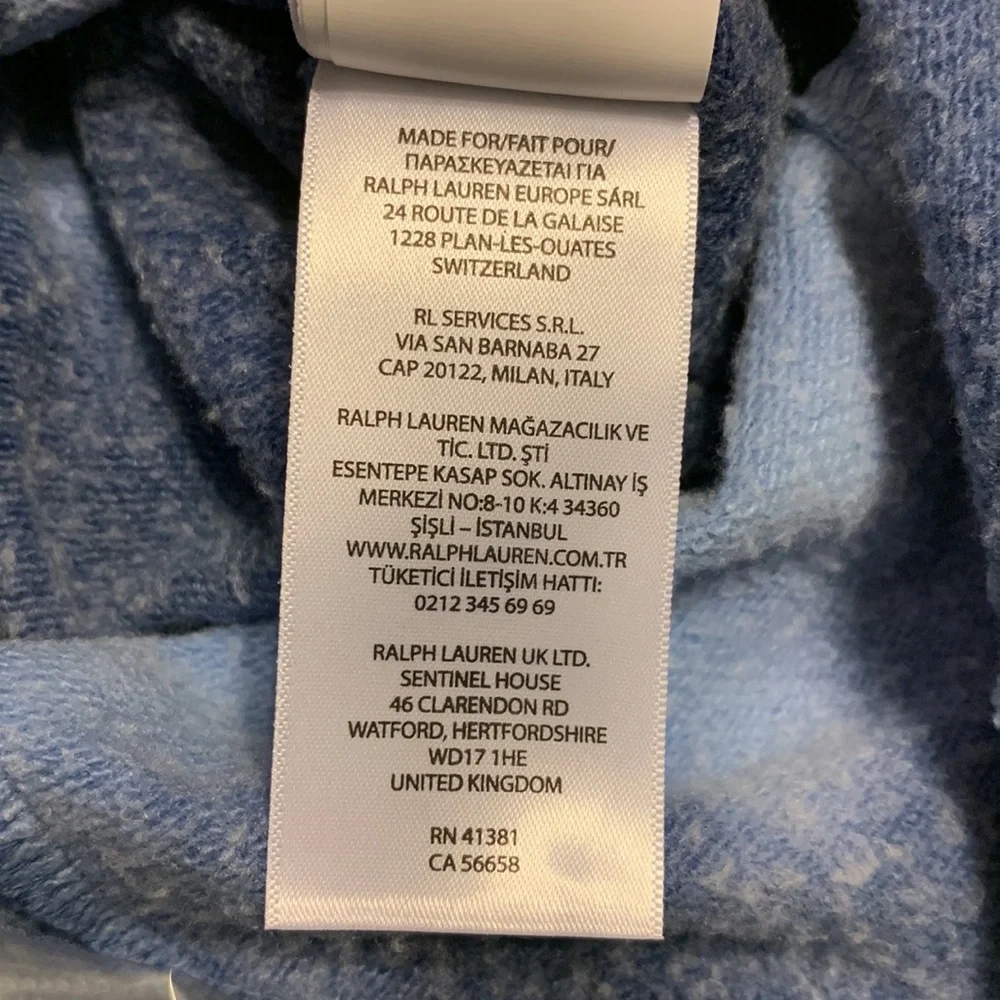 Ralph Lauren Blue Tie Dye Romper